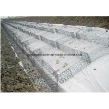 Non Woven Geotextil verwendet auf Gabion Maschendraht